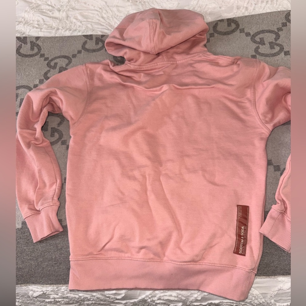 Scotch & Soda Dusty Pink Crewneck Hoodie - Picture 11 of 12